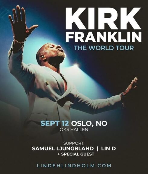 Kirk Franklin til OKS-hallen