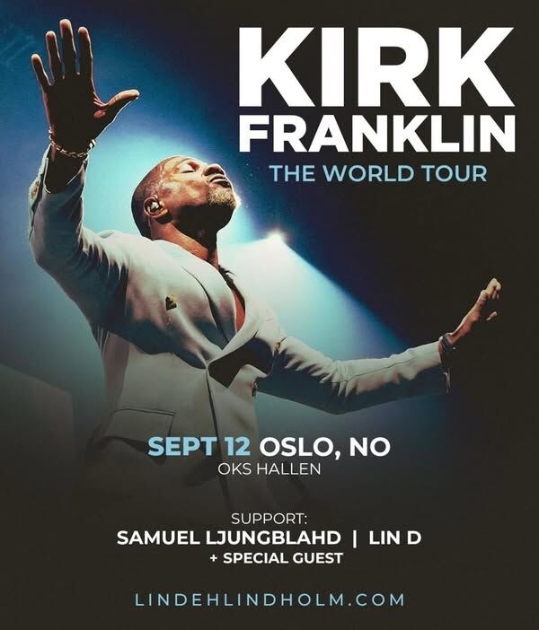 Kirk Franklin til OKS-hallen