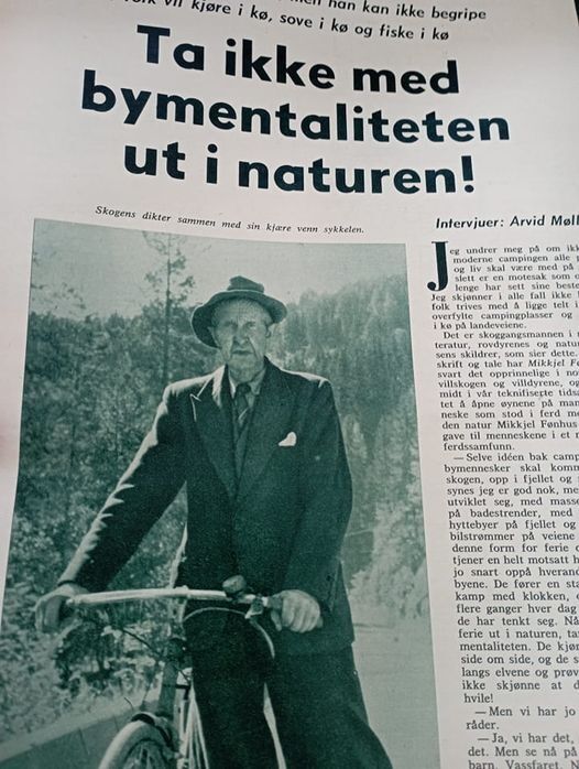 – Ta ikke med bymentaliteten ut i naturen!